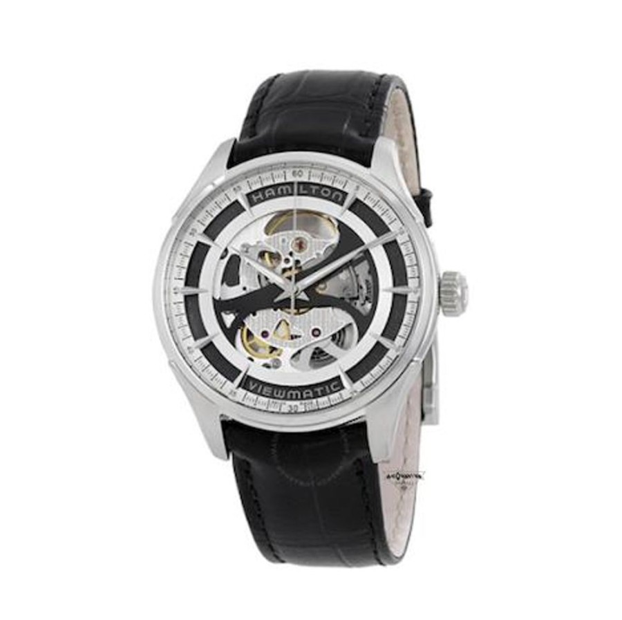 Uomo Acquaviva Gioielli Automaticiorologi Automatici Da Uomo | Orologio Automatico Jazzmaster Skeleton Hamilton H42555751