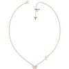 Donna Acquaviva Gioielli Collanecollane Da Donna | Collana Fly Away Guess Jubn70197Jw