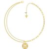 Donna Acquaviva Gioielli Collanecollane Da Donna | Collana With Love Guess Jubn70001Jw