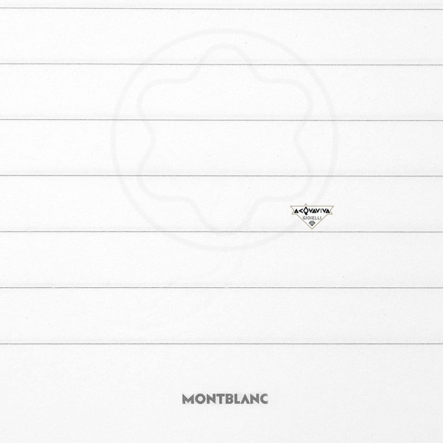 Uomo Acquaviva Gioielli Block Notesblock Notes Da Uomo | Montblanc Mb113295 Blocco Note #145