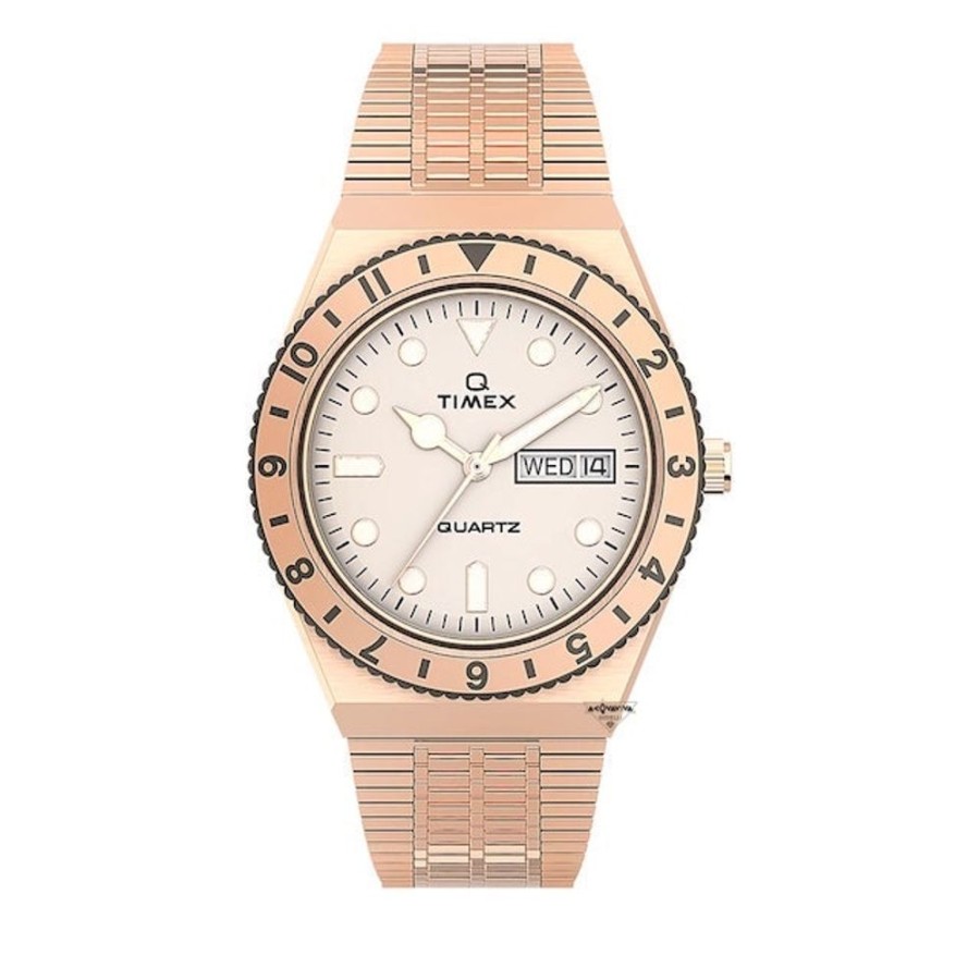 Donna Timex Q Quarzoorologi Quarzo Donna | Orologio Meccanico Reissue Q Timex Tw2U95700