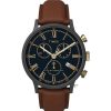 Uomo Acquaviva Gioielli Quarzoorologi Quarzo Uomo | Orologio Waterbury Classic Chronograph Roman Dial Timex Tw2U88200