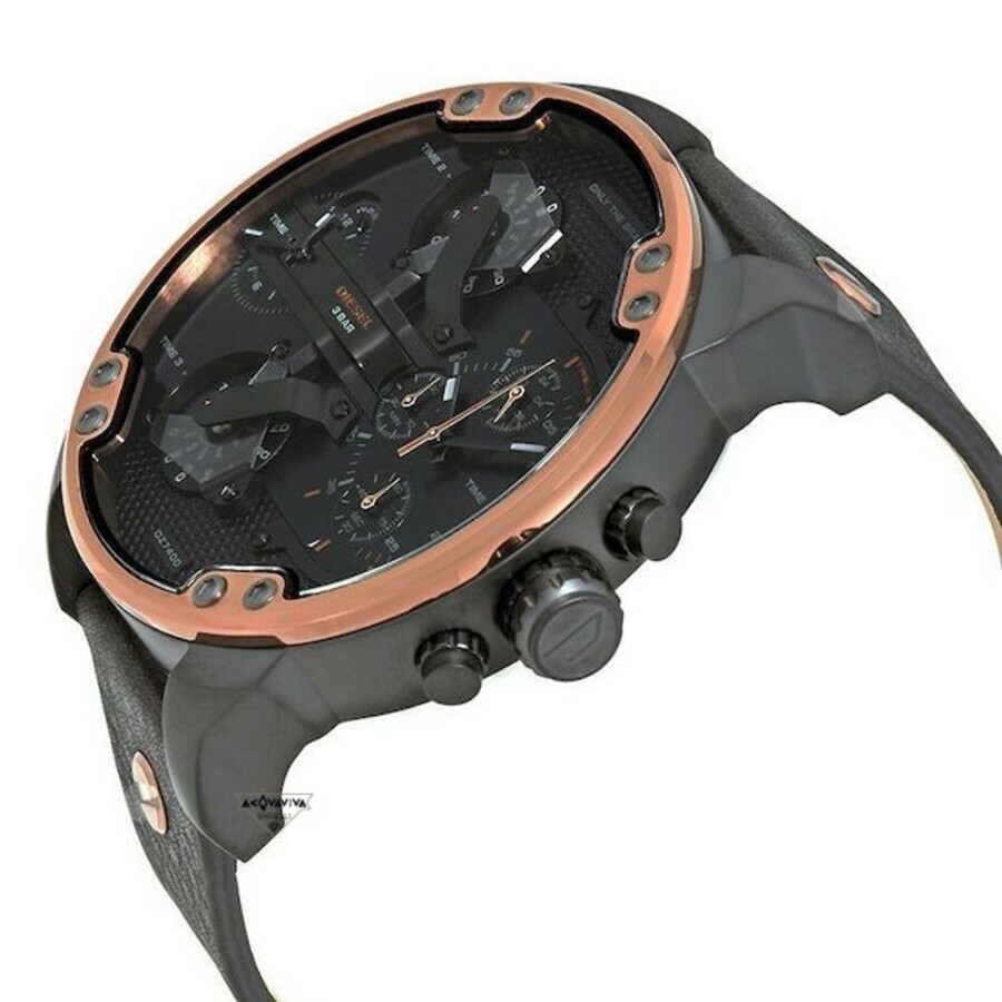 Uomo Diesel Quarzoorologi Quarzo Uomo | Orologio Multifunzione Little Daddy Diesel Dz7400