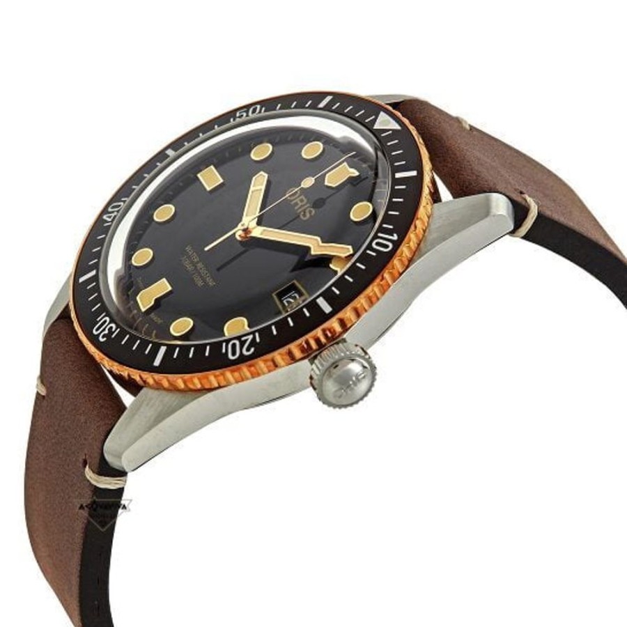 Uomo Oris Automaticiorologi Automatici Da Uomo | Orologio Automatico Cronografo Divers Sixtyfive Oris 01 733 7720 4354-07 5 21 44