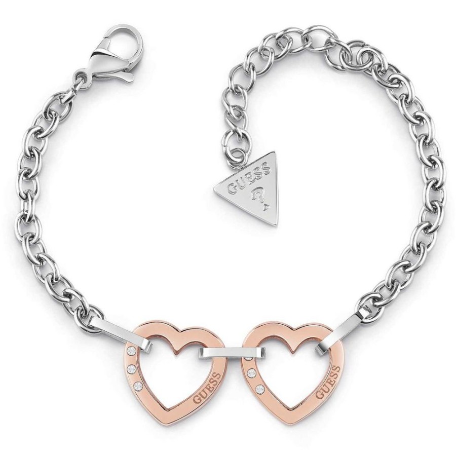 Donna Acquaviva Gioielli Braccialibracciali Da Donna | Bracciale Guess Ubb29073-S