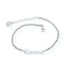 Donna Le B D'or Braccialibracciali Da Donna | Bracciale Personalizzabile Con Sfere Piccole Lebdor Bl163-1-2