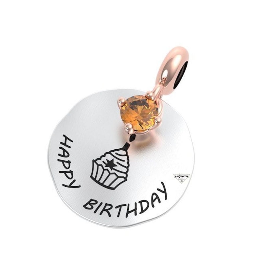 Donna Rerum Charmcharm | Charm Momenti Happy Birthday 25033