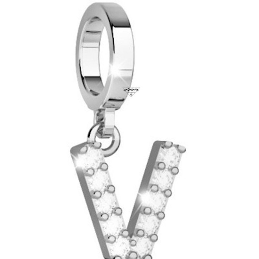 Donna Acquaviva Gioielli Charmcharm | Ciondolo Charm V Rebecca Bwgpbv22