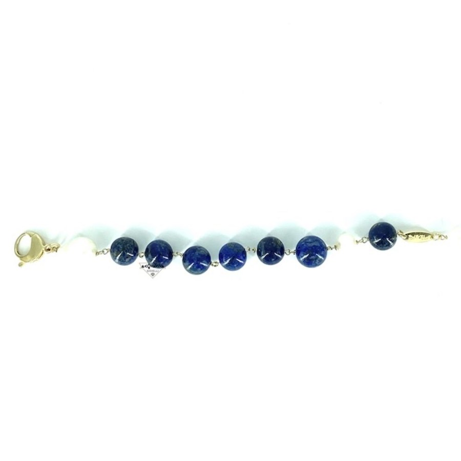 Donna Marakò Braccialibracciali Da Donna | Bracciale In Argento, Lapis E Perle