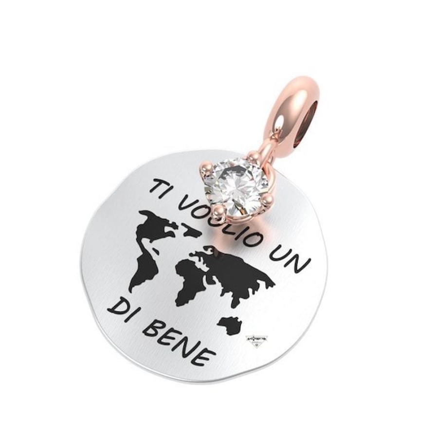 Donna Rerum Charmcharm | Charm Amore Ti Voglio Un Mondo Di Bene Rerum 25055